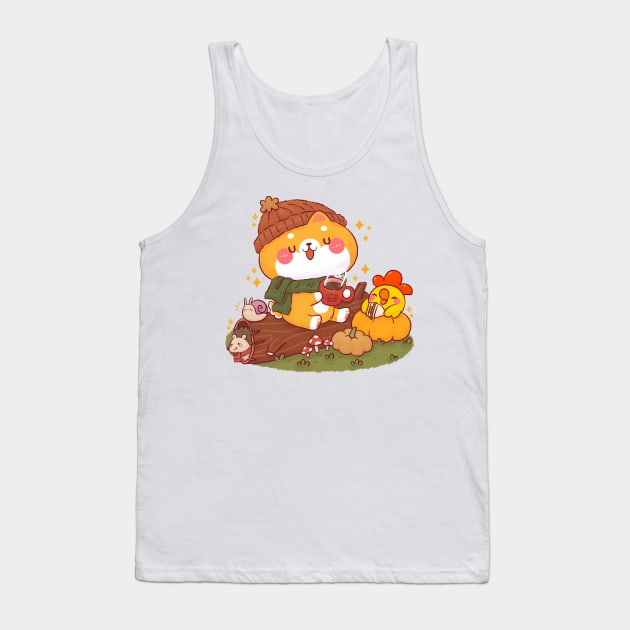 Autumn Vibe Tank Top by Nas.ArtSpace